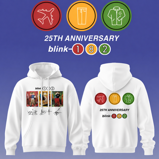 Blink-182 25th Anniversary Signature Collection – Limited Edition Hoodie