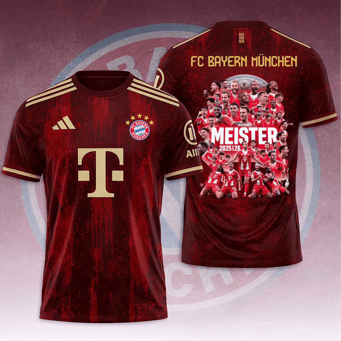 FC Bayern München DEUTSCHER MEISTER 2026 Shirt