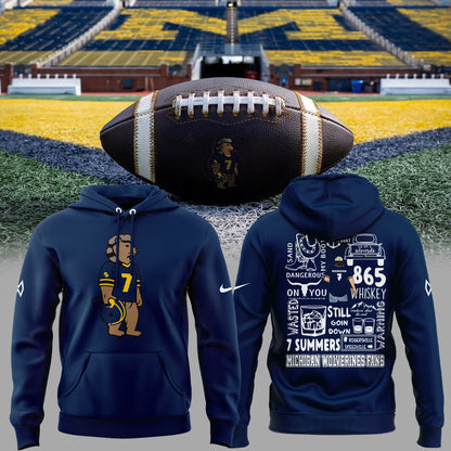 Limited Edition Michigan Wolverines Football x Morgan Wallen Hoodie