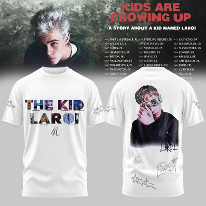 THE KID LAROI TOUR MERCH 2026 T-SHIRTS ARE HERE ðŸ’”ðŸ”¥