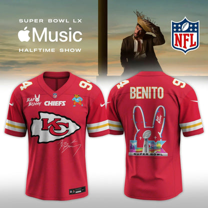 NFL x Bad Bunny 2026 Super Bowl LX Halftime Show Custom Name And Number Jersey