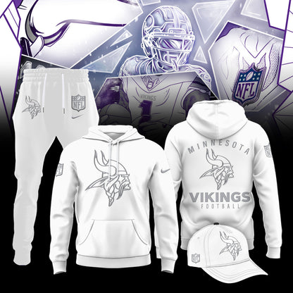 Minnesota Vikings 2026 White Out Limited Edition Hoodie
