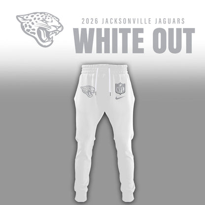 Jacksonville Jaguars 2026 White Out Limited Edition Shirt