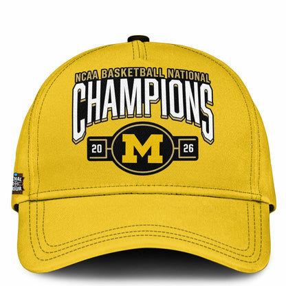 NCAA Basketball x Michigan Champions 2026 Limited Edition Hoodie