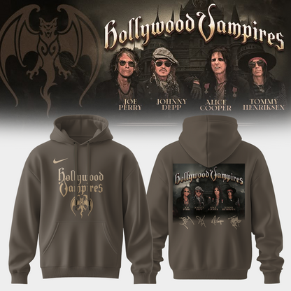 Hollywood Vampires World Tour 2026 Signed – Hoodie