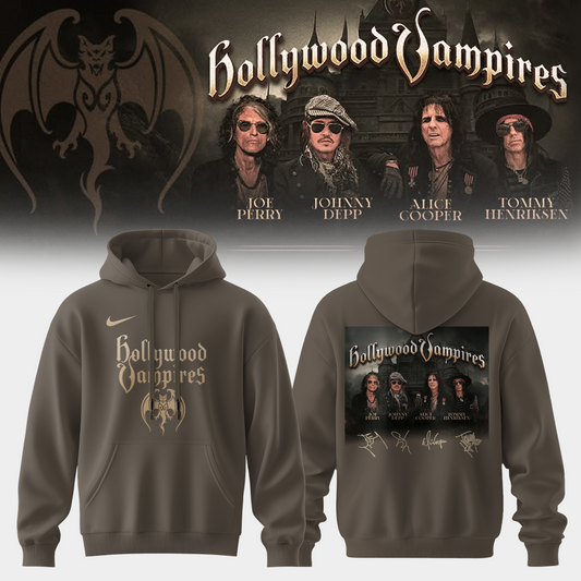 Hollywood Vampires World Tour 2026 Signed – Hoodie