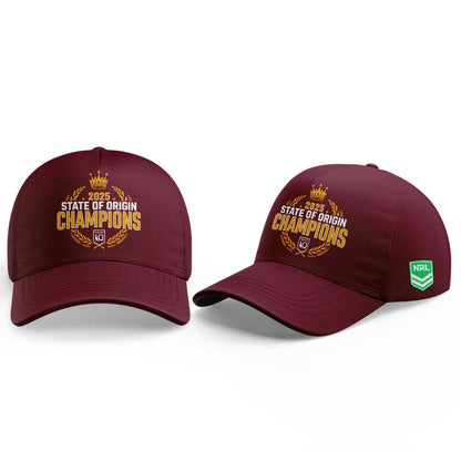 Limited Edition Q.Maroons 2025 State of Origin Champions Hoodie