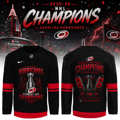 Carolina Hurricanes 2026 Stanley Cup Champions Jersey