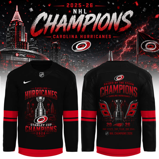 Carolina Hurricanes 2026 Stanley Cup Champions Jersey