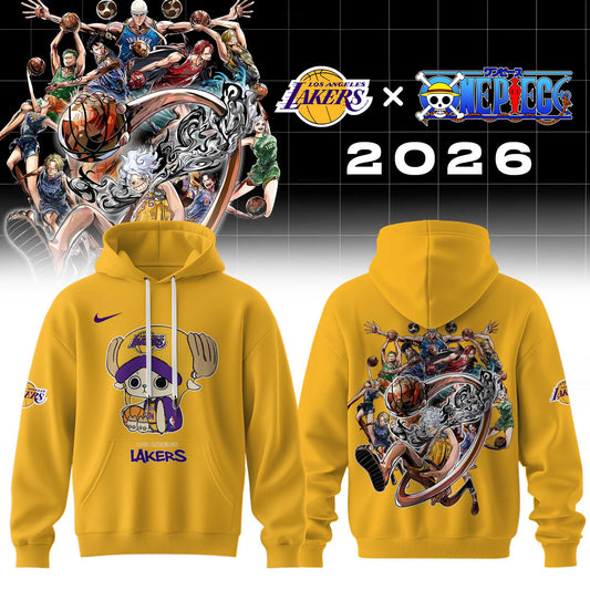 Los Angeles Lakers x One Piece 2026 Uniform