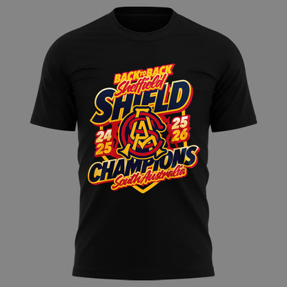 South Australia Cricket Teams back to back Sheffield Shield Champions T-shirt