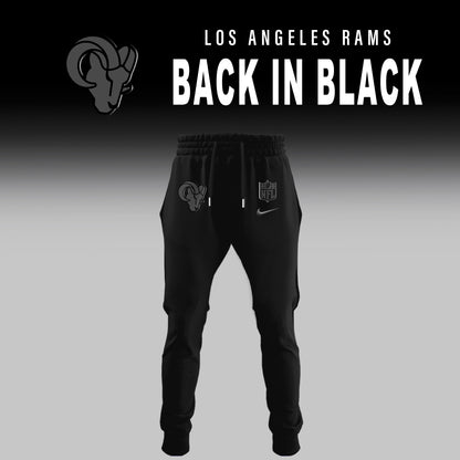 Los Angeles Rams 2026 Back In Black Limited Edition Hoodie