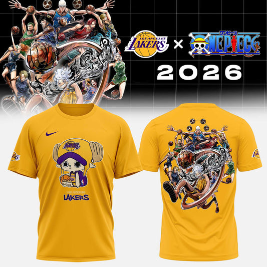 Los Angeles Lakers x One Piece 2026 Uniform