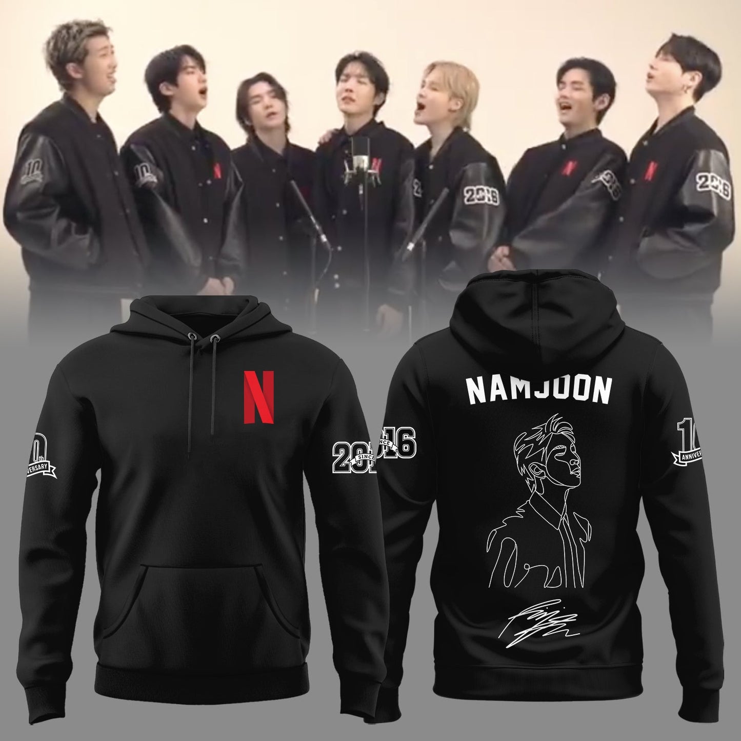 Namjoon 10th Anniversary Limited Edition Hoodie