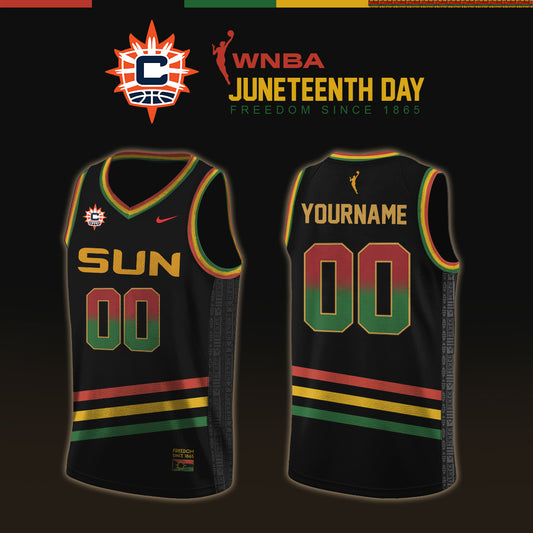 Connecticut Sun 2026 WNBA x Juneteenth Day Jersey Limited Edition