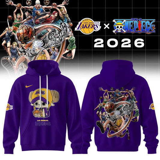 Los Angeles Lakers x One Piece 2026 Uniform