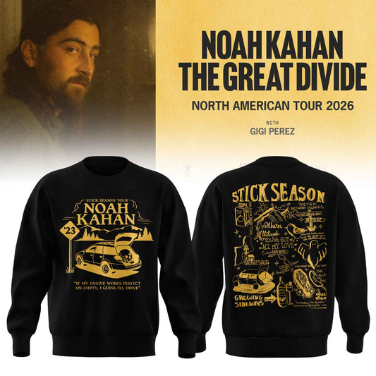 Noah Kahan “ The Great Divide Tour Merch Limited Sweater
