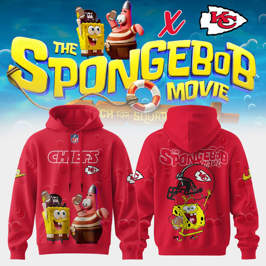 Kansas City Chiefs x SpongeBob Limited Edition “ Hoodie V1