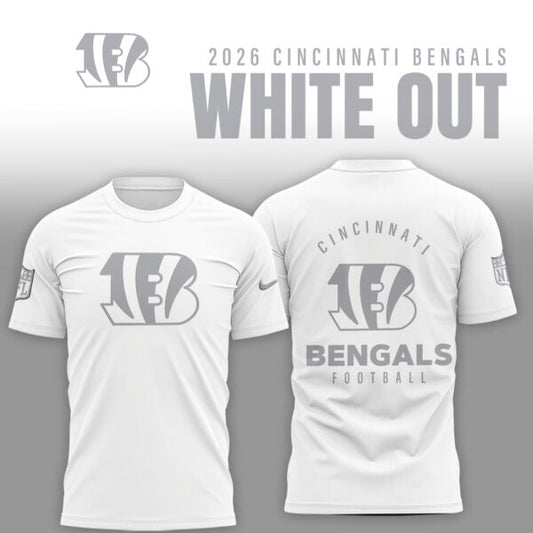 Cincinnati Bengals 2026 White Out Limited Edition Shirt