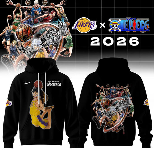 Los Angeles Lakers x one piece 2026 uniform