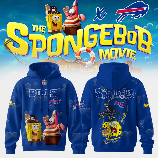 Buffalo Bills x SpongeBob Limited Edition “ Hoodie V2