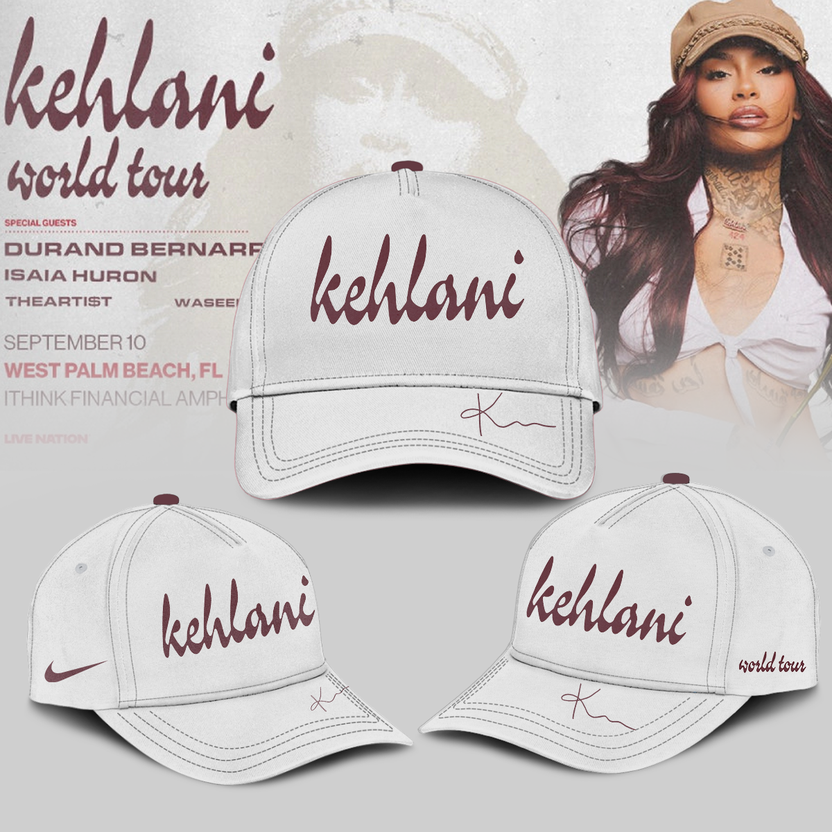 Kehlani World Tour 2026 Limited Edition Signature – Hoodie