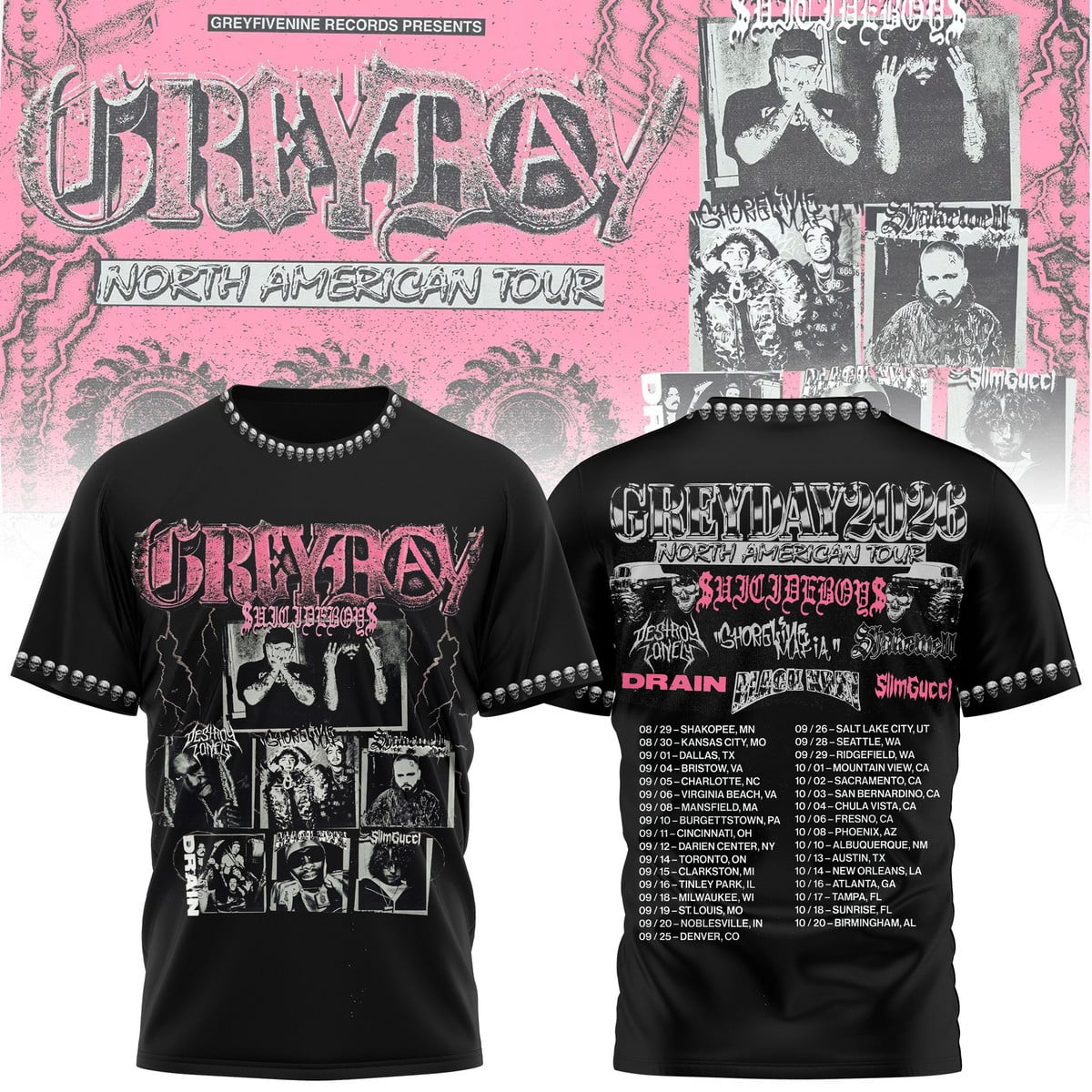 Limited Edition Grey Day 2026: Grab Your Official Tour Shirt