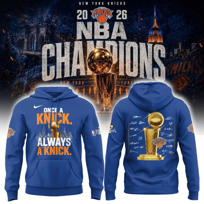 New York Knicks Basketball NBA Rings Champions Hoodie