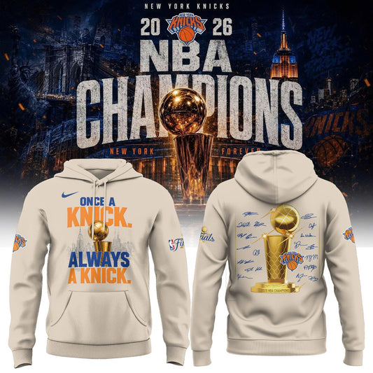 New York Knicks Basketball NBA Rings Champions Hoodie