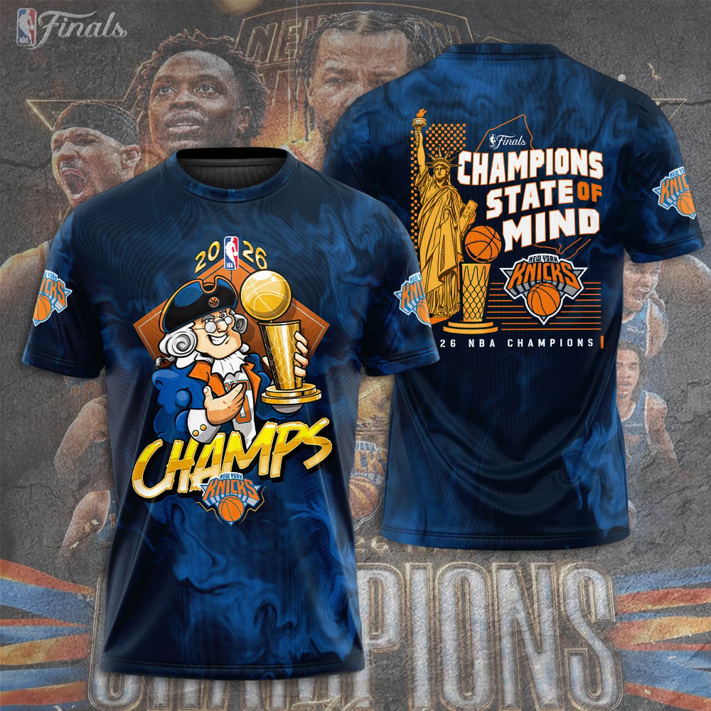 New York Knicks 2026 NBA Finals Champions T-Shirt
