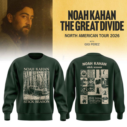 Noah Kahan “ The Great Divide Tour Merch Limited Sweater