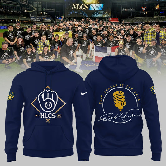 Milwaukee Brewers “ 2025 NLCS BOUND, This season is for Ueck! Combo Hoodie