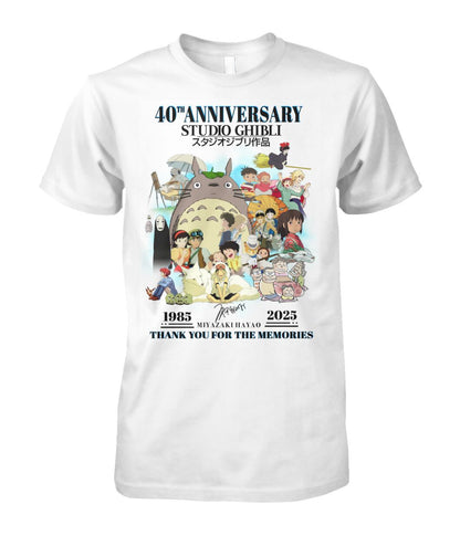 Limited Edition Studio Ghibli 40th Anniversary 1985-2025 Shirt
