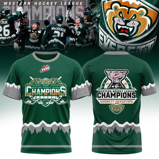 Everett Silvertips Champions WHL 2026 Limited Edition + Selling Out Fast