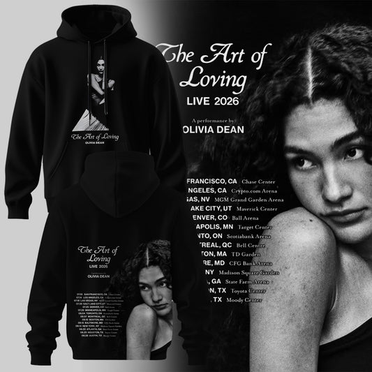 OLIVIA DEAN “ The Art of Loving “ Live 2026 Hoodie