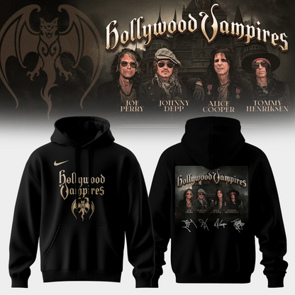 Hollywood Vampires World Tour 2026 Signed – Hoodie
