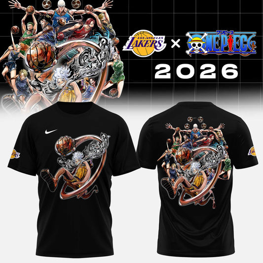 Los Angeles Lakers x one piece 2026 uniform