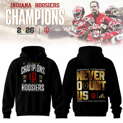 Indiana Hoosiers National Champions 2025/26 Hoodie