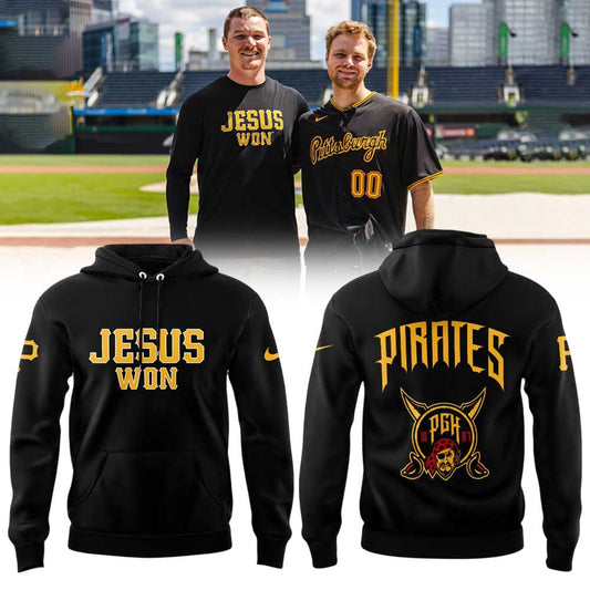Pittsburgh Pirates Special JESUS WON 2026 Limited Edition Hoodie