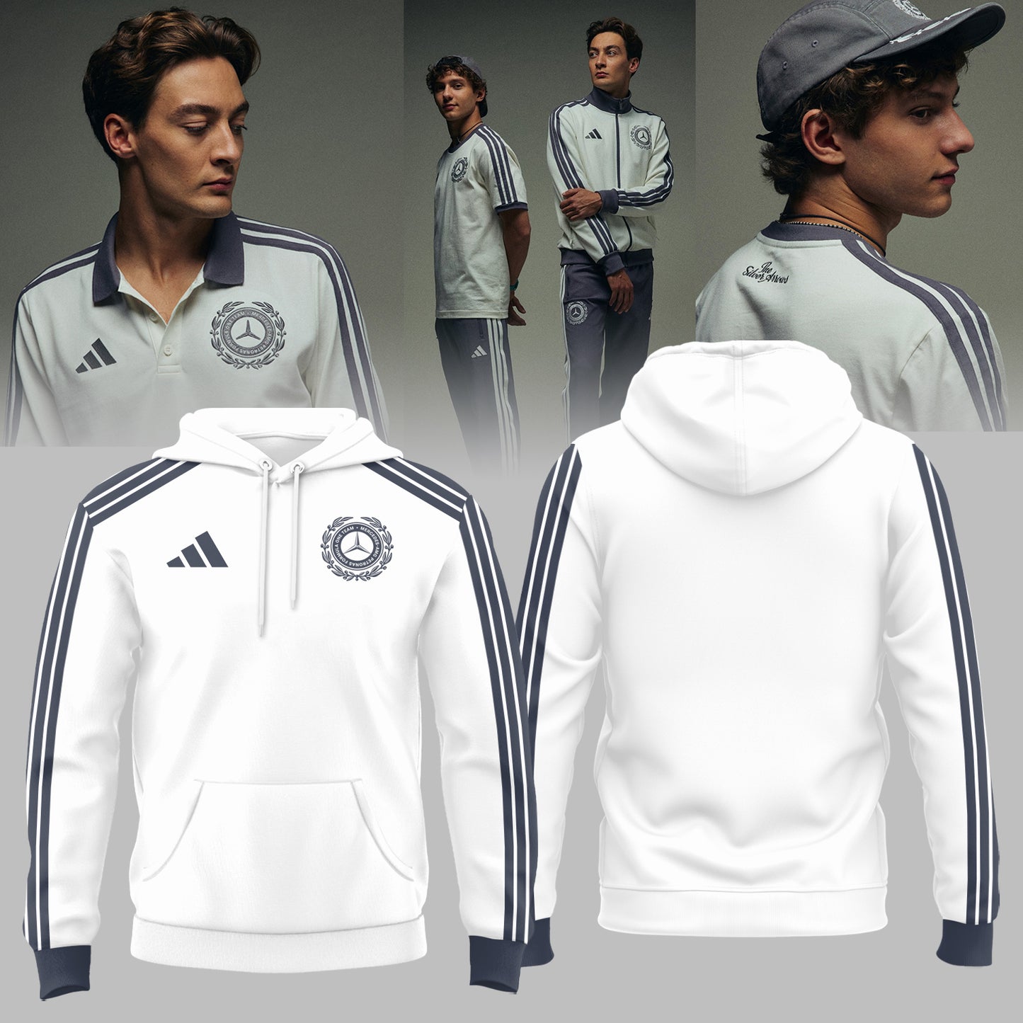 Mercedes AMG Petronas F1 Team 3D Apparel Hoodie