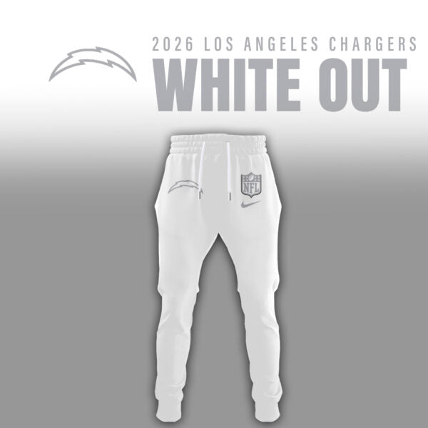 Los Angeles Chargers 2026 White Out Limited Edition Shirt
