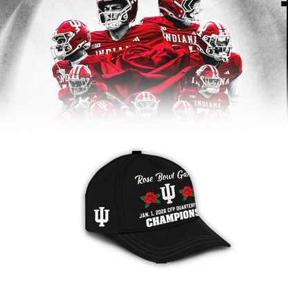 Indiana Hoosiers Rose Bowl Champions Combo Hoodie