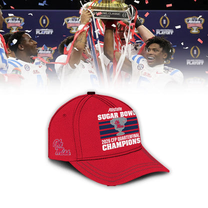 Ole Miss Rebels 2026 Sugar Bowl Champions Limited Edition Combo Hoodie
