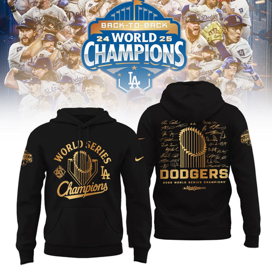 LA Dodgers “ 2025 World Series Champions Limited Edition Combo Hoodie