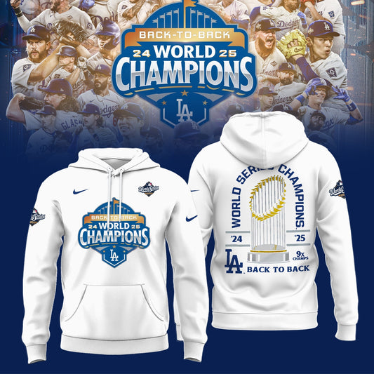 LA Dodgers “ 2025 World Series Champions Limited Edition Combo Hoodie