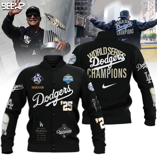 LA Dodgers “ 2025 World Series Champions Limited Edition Combo Jacket