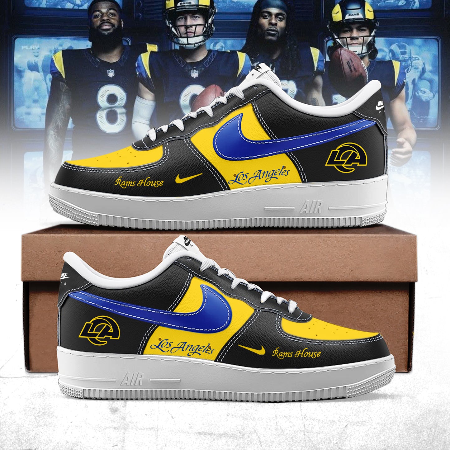 Los Angeles Rams NEW EDITION AF1 Sneaker