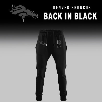 Denver Broncos 2025 Back In Black Limited Edition T-Shirt