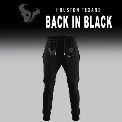 Houston Texans Bold BLACK New Special Edition Hoodie