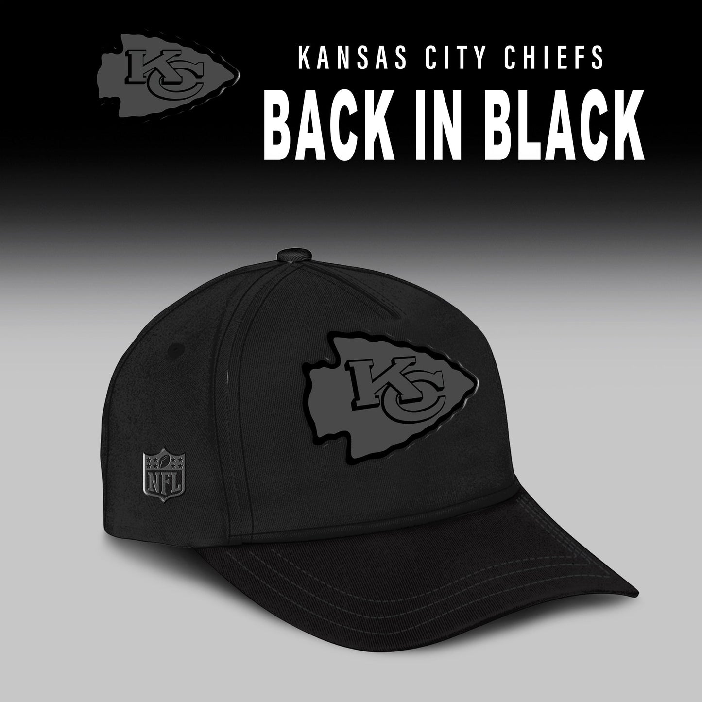 Kansas City Chiefs 2025 Back In Black Limited Edition Combo Hoodie